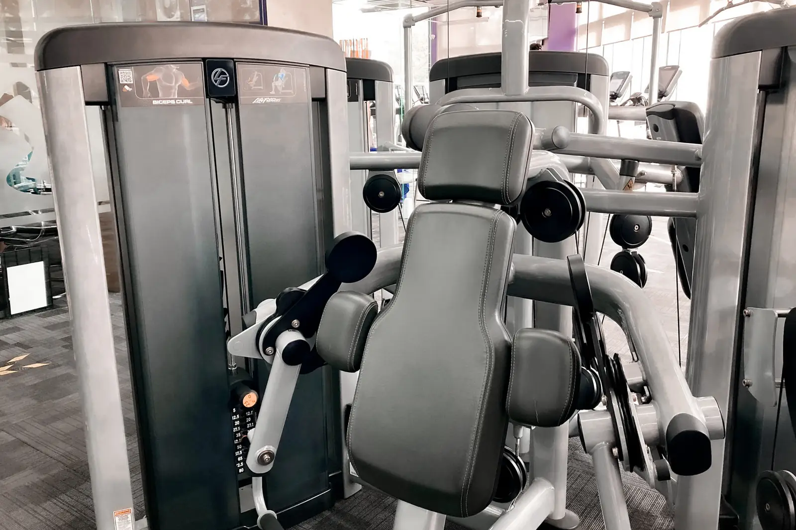 Fitness center at Quorvellanresort